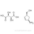 (1S-cis) -4-Amino-2-cyclopenteen-1-methanol D-waterstof tatraat CAS 229177-52-0